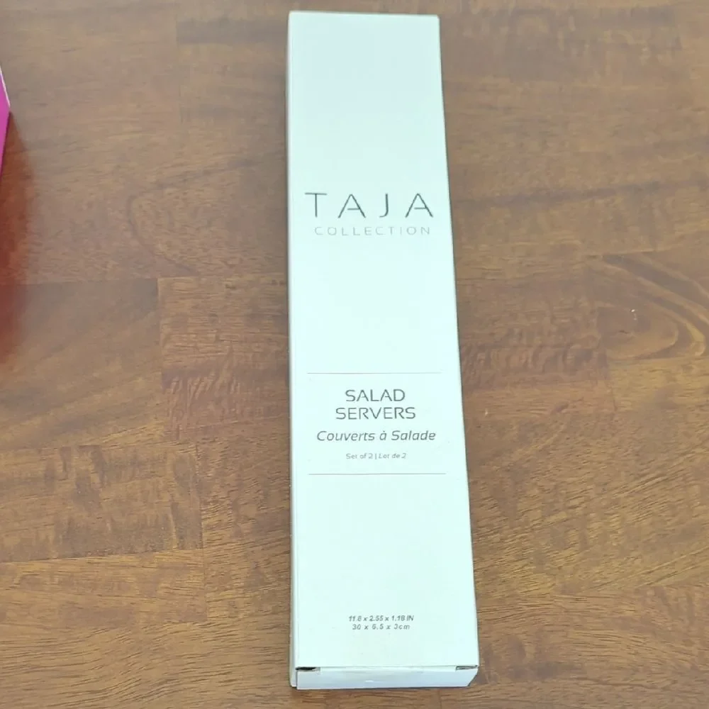 New Taja Collection Salad Servers - Gold